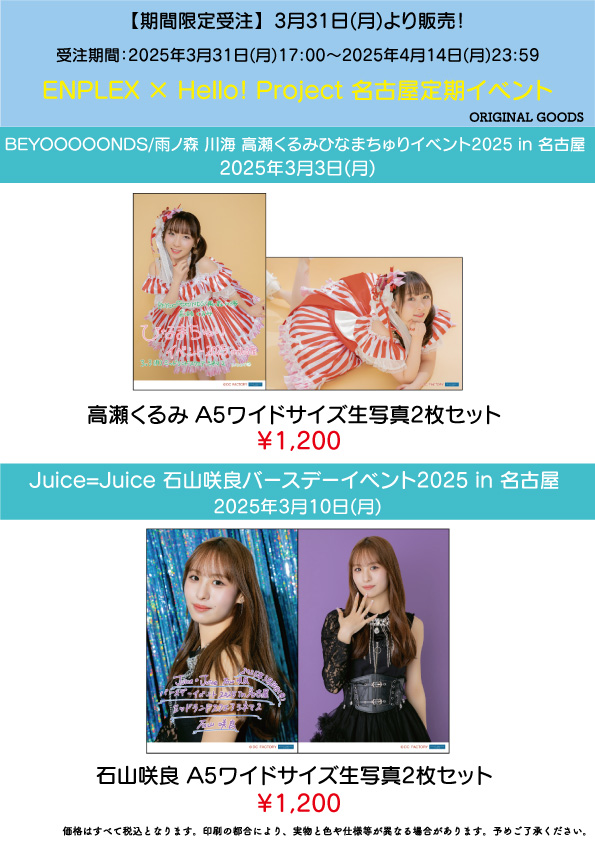 えなこ バースデーパーティー2025 セット birthdayparty - メルカリ